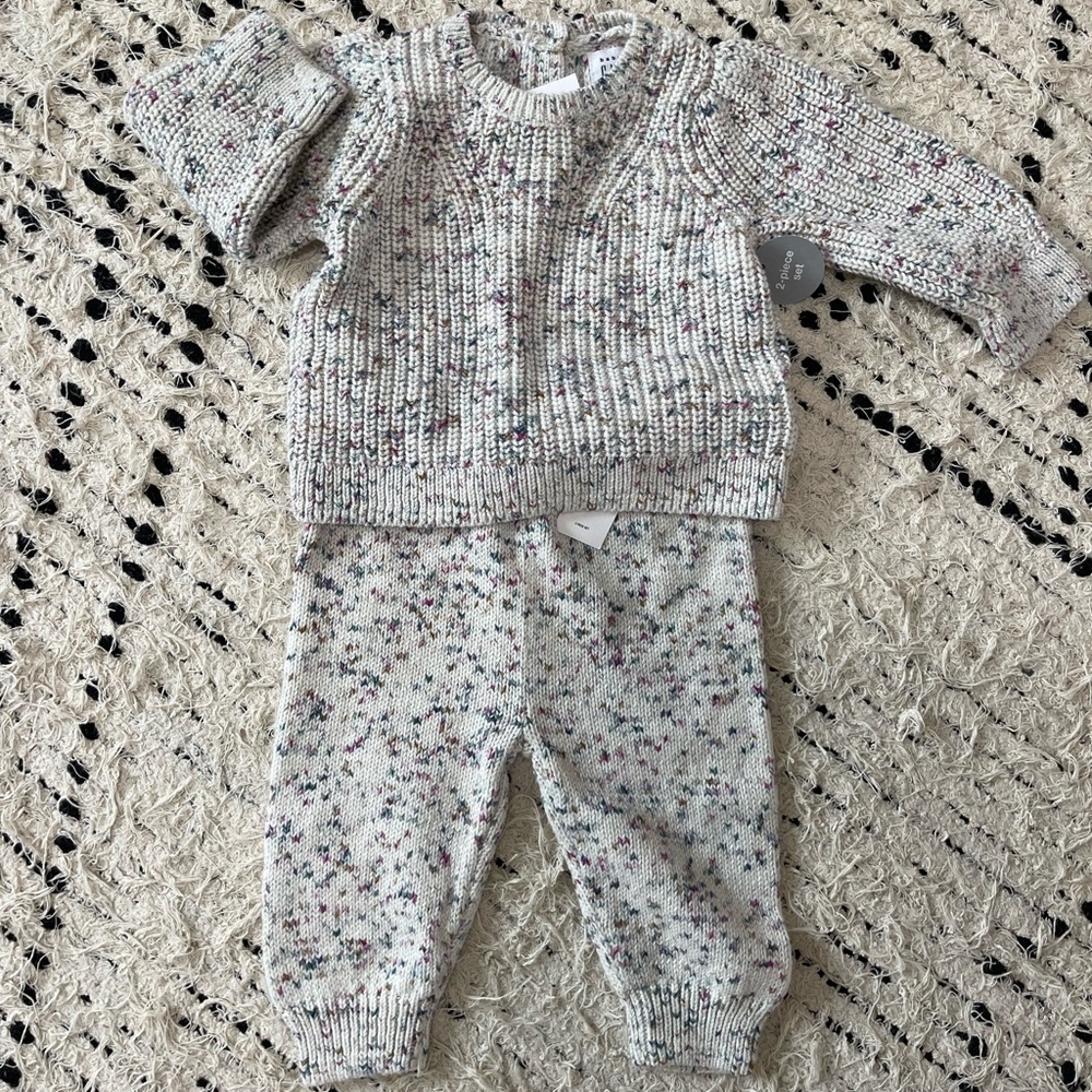 Baby Girl Sweater Set